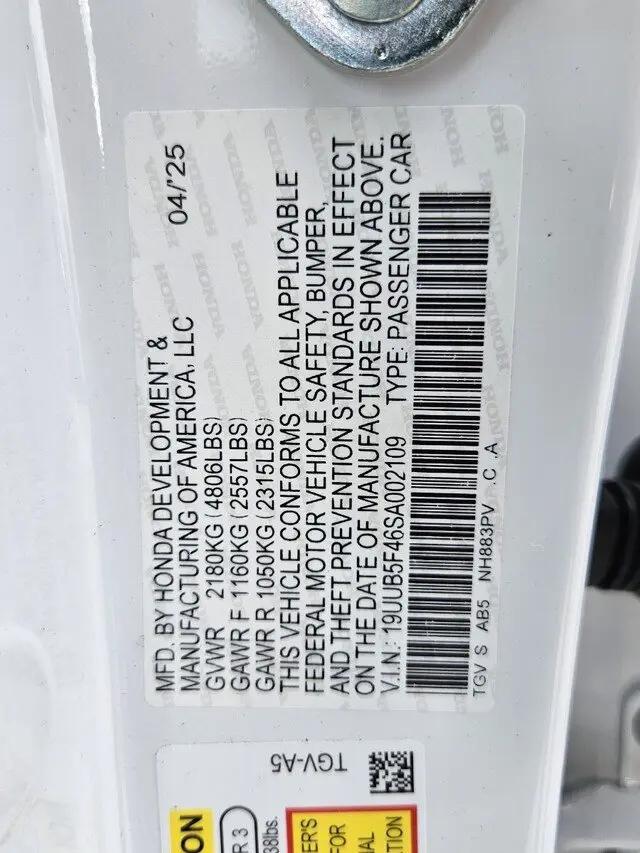 2025 Acura TLX Technology Package