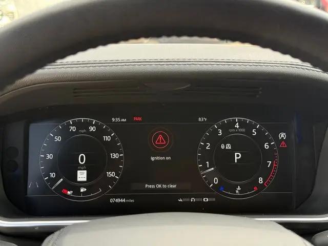 2019 Land Rover Range Rover 3.0L V6 Supercharged HSE