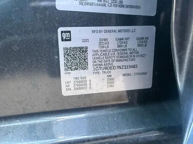 2022 GMC Sierra 1500 Limited 4WD Crew Cab Short Box SLT