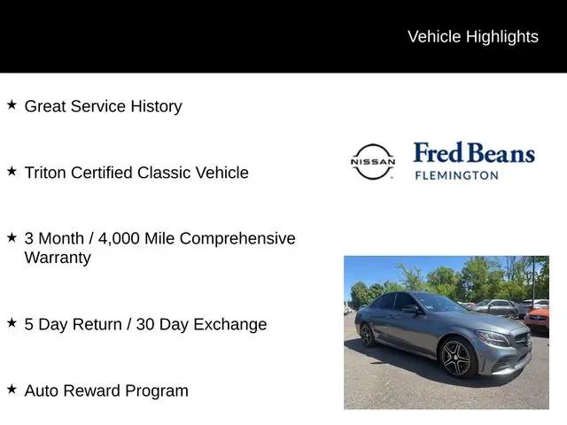 2019 Mercedes-Benz C-CLASS C 300 4MATIC
