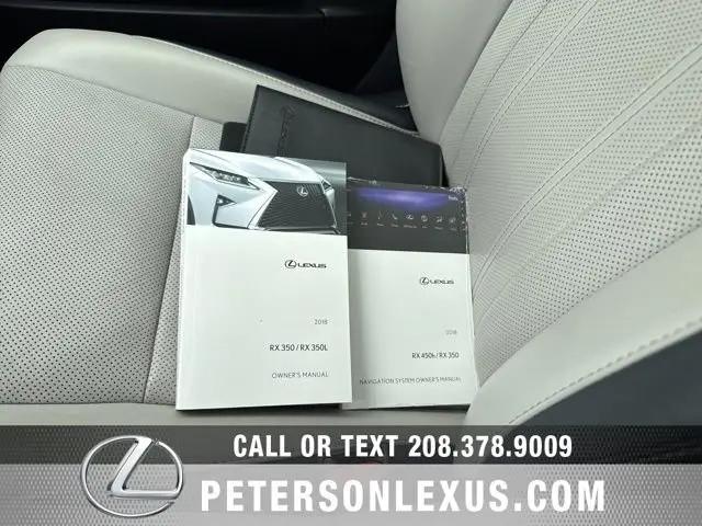2018 Lexus RX 350 RX 350
