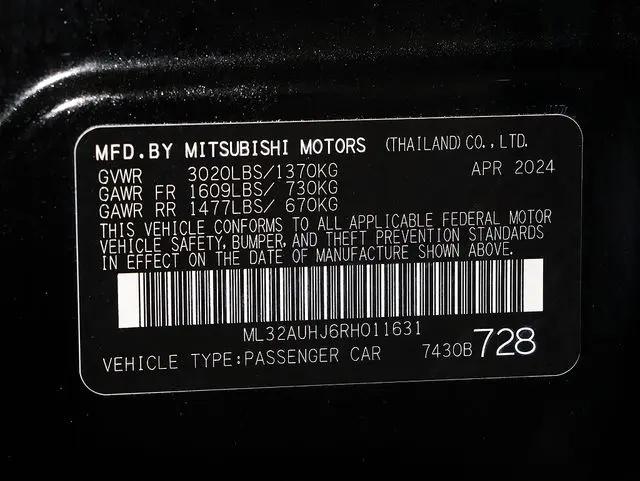 2024 Mitsubishi Mirage ES