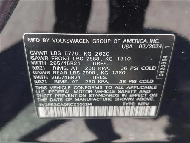 2024 Volkswagen Atlas Cross Sport 2.0T SEL Premium R-Line