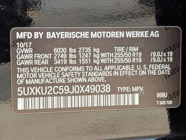2018 BMW X6 xDrive35i