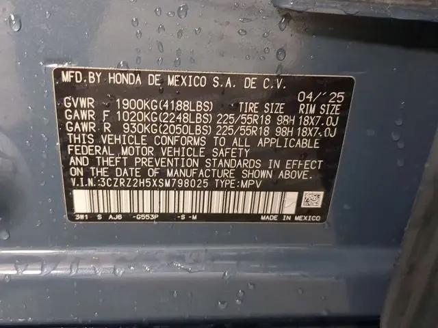 2025 Honda HR-V AWD Sport