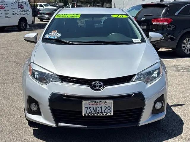 2016 Toyota Corolla S Plus