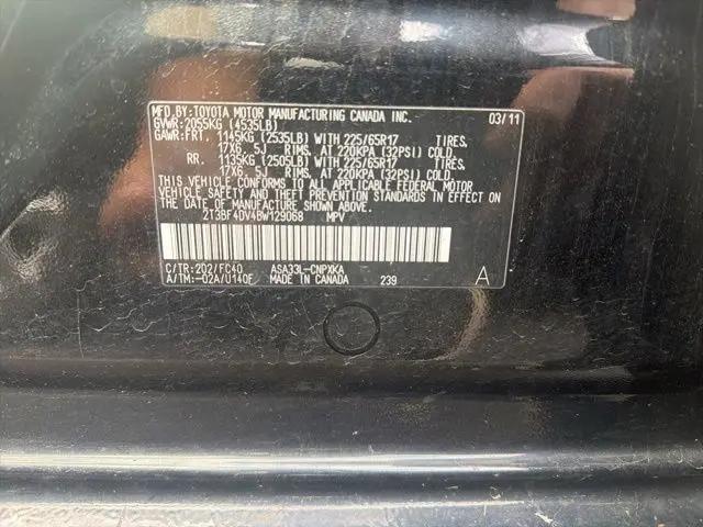 2011 Toyota RAV4 Base