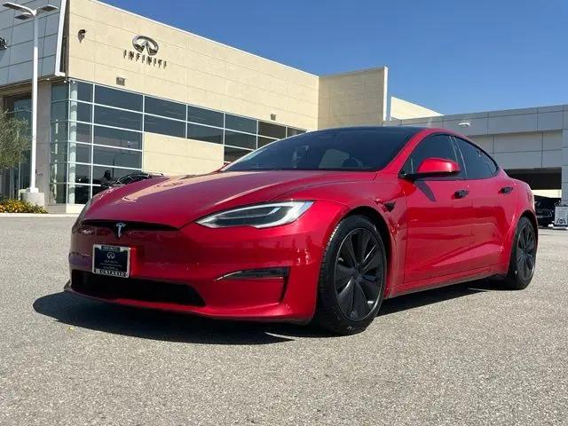 2021 Tesla Model S Plaid Tri Motor All-Wheel Drive for sale in Ontario, CA