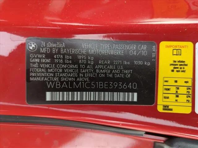 2011 BMW Z4 sDrive35is