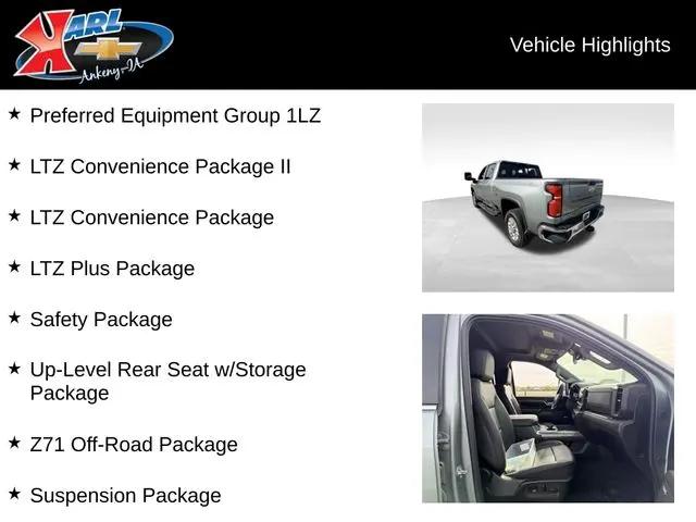 2024 Chevrolet Silverado 2500HD 4WD Crew Cab Standard Bed LTZ