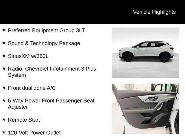 2022 Chevrolet Blazer AWD 3LT