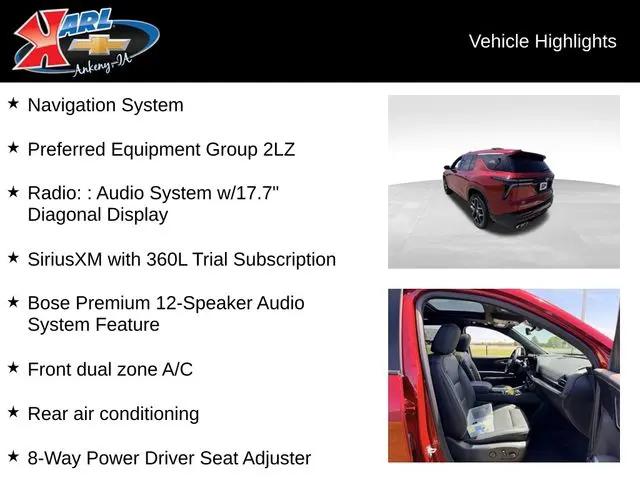 2026 Chevrolet Traverse AWD High Country
