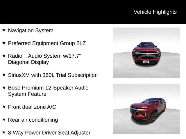 2026 Chevrolet Traverse AWD High Country
