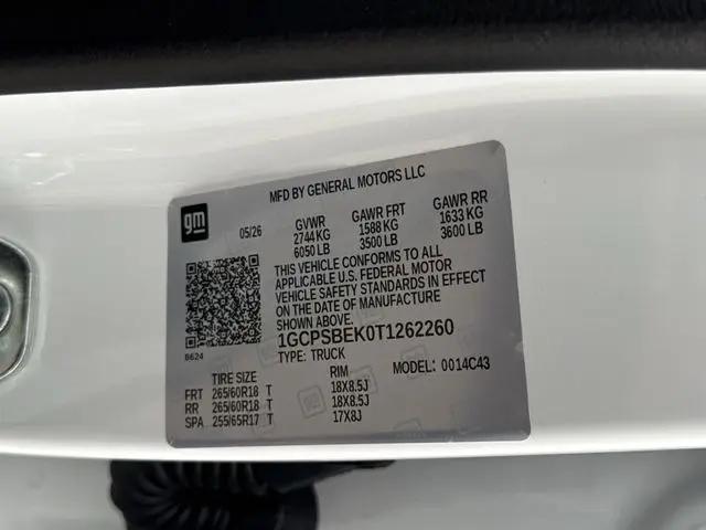 2026 Chevrolet Colorado WT, RWD