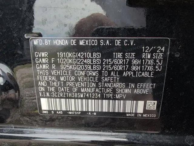 2025 Honda HR-V 2WD LX