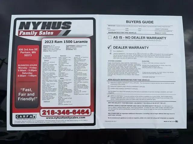 2023 Ram 1500 Laramie