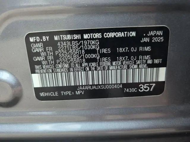 2025 Mitsubishi Outlander Sport 2.0 S AWC