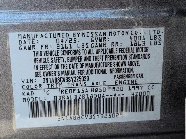 2025 Nissan Sentra SV