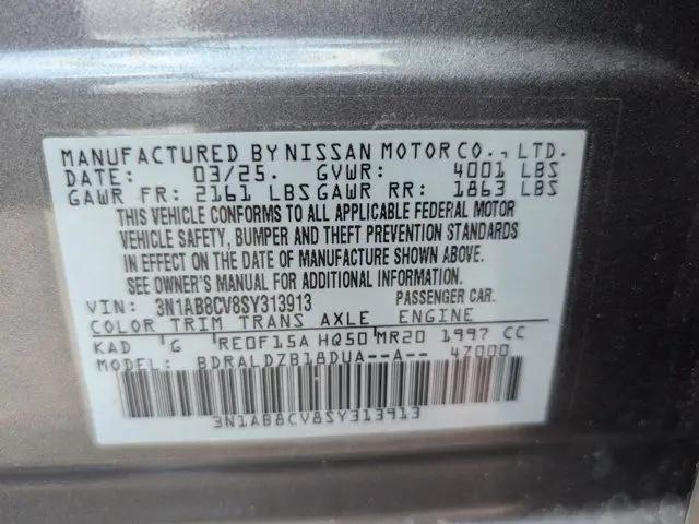 2025 Nissan Sentra SV