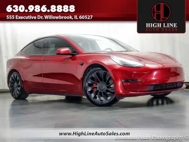 2021 Tesla Model 3 Performance Dual Motor All-Wheel Drive for sale in Willowbrook, IL