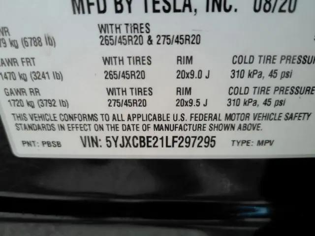 2020 Tesla Model X Long Range Dual Motor All-Wheel Drive