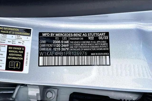 2023 Mercedes-Benz C-CLASS C 300 4MATIC Sedan