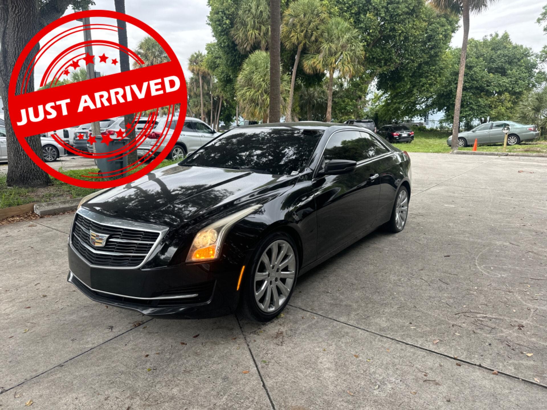 Black Raven 2016 Cadillac ATS Coupe 2.0T RWD Coupe Rear-Wheel Drive Automatic