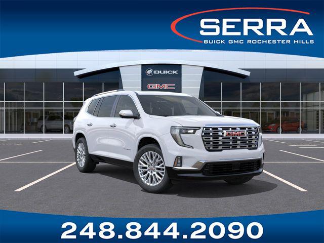 Summit White 2026 GMC Acadia SUV / Crossover Four-Wheel Drive Automatic