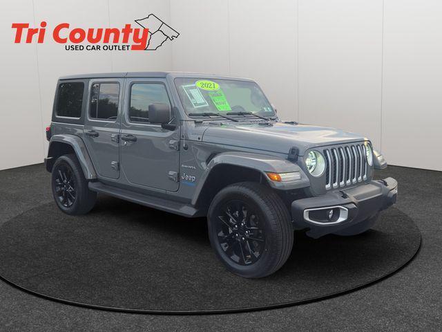2021 Jeep Wrangler 4xe Unlimited Sahara 4x4 2021 Jeep Wrangler 4xe Unlimited Sahara 4x4
