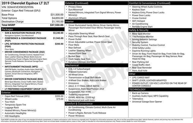 2019 Chevrolet Equinox LT