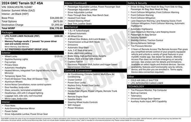 2024 GMC Terrain AWD SLT