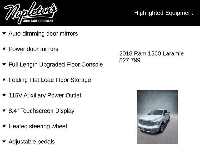 2018 Ram 1500 Laramie Crew Cab 4x4 5'7" Box