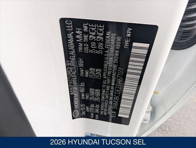 2026 Hyundai Tucson SEL