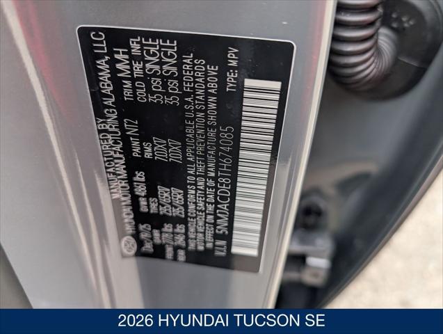 2026 Hyundai Tucson SE