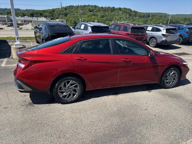 2025 Hyundai Elantra Hybrid Blue