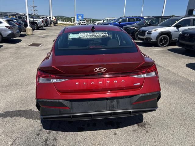2025 Hyundai Elantra Hybrid Blue