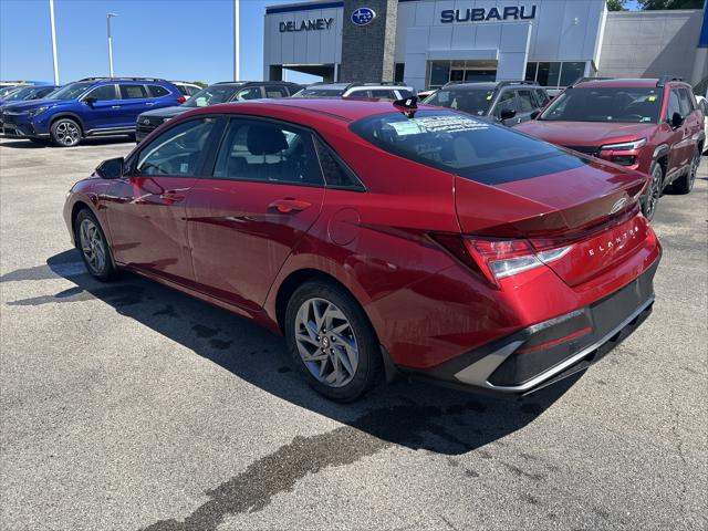2025 Hyundai Elantra Hybrid Blue