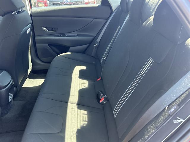 2025 Hyundai Elantra Hybrid Blue