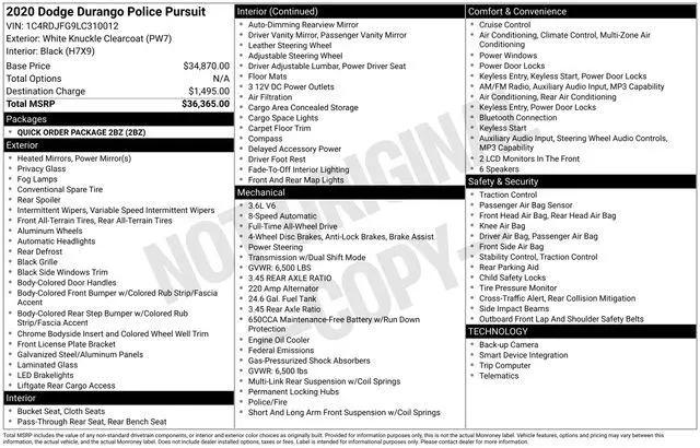 2020 Dodge Durango Pursuit AWD for sale in Tulsa, OK