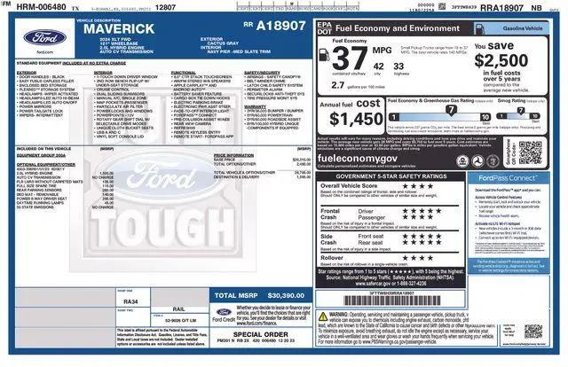 2024 Ford Maverick XLT for sale in Tulsa, OK