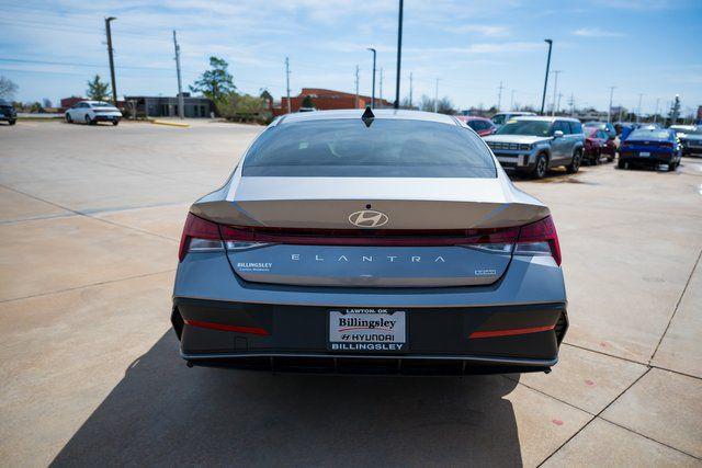 2026 Hyundai Elantra Hybrid Blue