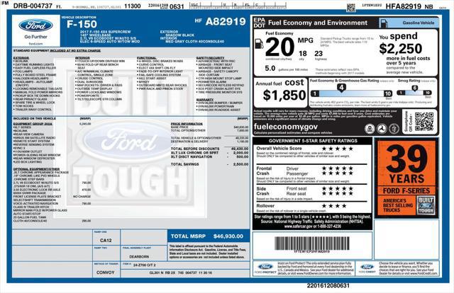2017 Ford F-150 XLT