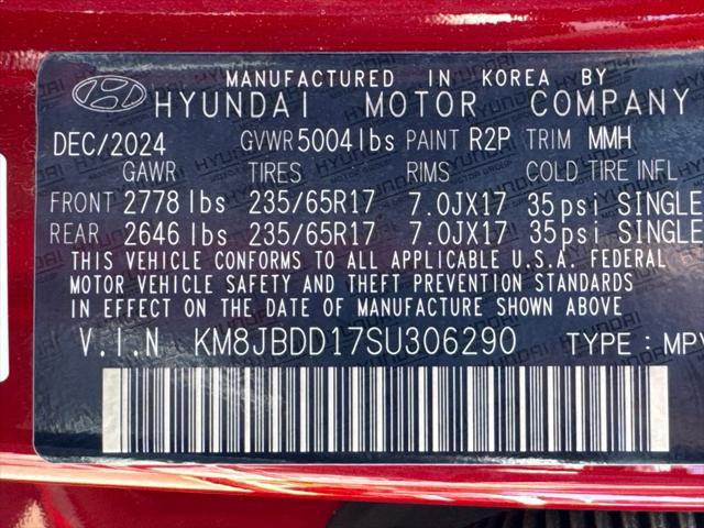 2025 Hyundai Tucson Hybrid Blue