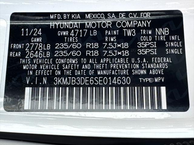 2025 Hyundai Tucson SEL