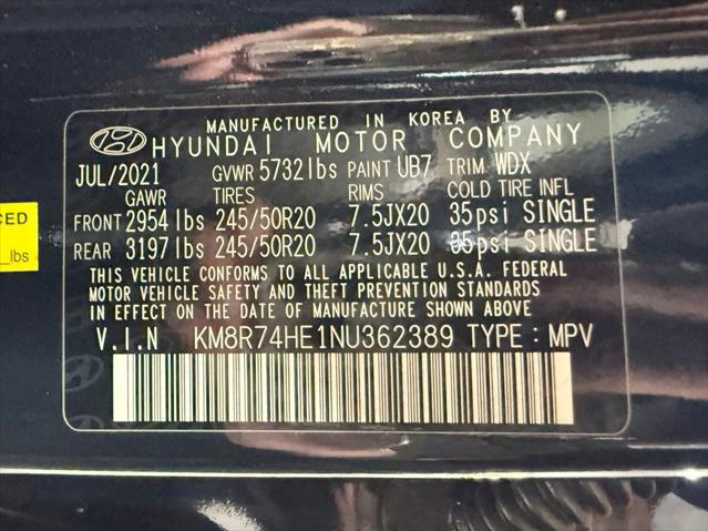 2022 Hyundai Palisade Calligraphy