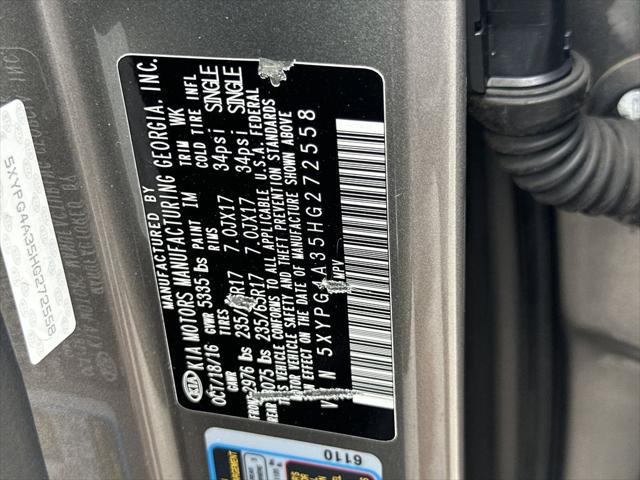 2017 Kia Sorento 2.4L LX