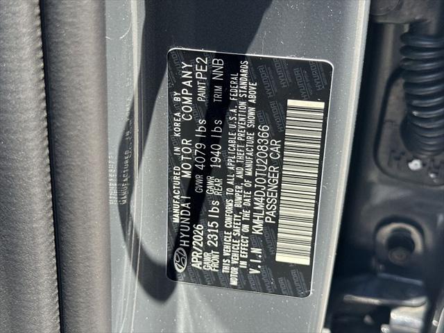 2026 Hyundai Elantra Hybrid SEL Sport