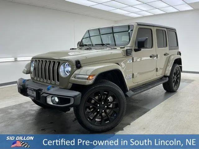 2022 Jeep Wrangler 4xe Unlimited Sahara 4x4 for sale in Lincoln, NE