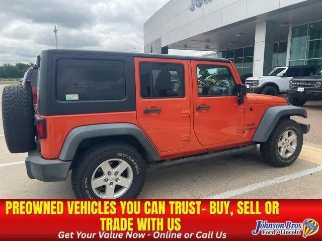 2015 Jeep Wrangler Unlimited Sport for sale in Temple, TX