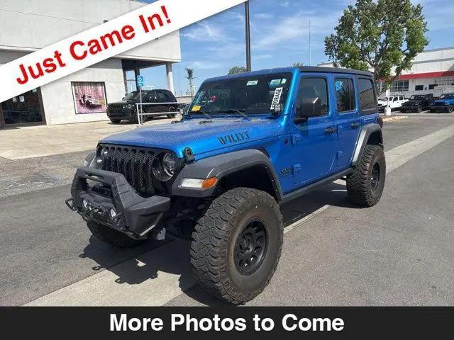 2022 Jeep Wrangler Unlimited Willys 4x4 for sale in Bakersfield, CA
